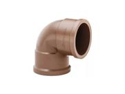 Cotovelo Marrom Krona Liso Liso 20Mm X 90 50 unidades