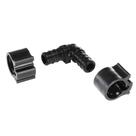 Cotovelo PEXLOCK 30800 1/2 polegada preto