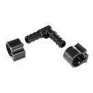 Cotovelo PEXLOCK 30815 3/8 polegadas preto