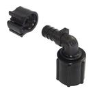 Cotovelo PEXLOCK 30816 SWV 1/2 x 1/2 FPT Preto