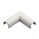 Cotovelo plano Wiremold C16 CordMate White
