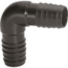 Cotovelo Preto Amanco Interno Duplo 1/2 11690 - Kit C/25