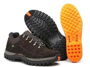 Coturno Adventure Cano Baixo Couro Legítimo Confortável Helazza