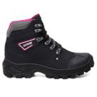 Coturno Adventure Catpriime Preto Rosa com C.A de Aprovação 47.751