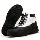 Coturno adventure masculino trekking couro 246 branco