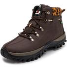 Coturno Bota Adventure Feminino Trilha Trabalho Caminhada