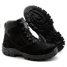Coturno Bota Borzeguim Cano Baixo 5185/03 Nobuck Preto Coturno Bota Borzeguim Cano Baixo 5185/03 Nobuck Preto
