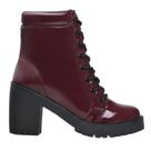 Coturno Bota Botinha Feminina Sola Trotorada Estilo Blogueira