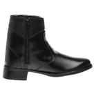 Coturno Bota Feminina Cano Baixo Gmm Shoes Confortável material ecológico