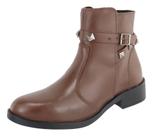Coturno Bota Feminino Moda Casual Inverno Cano Baixo Coturno Bota Feminino Moda Casual Inverno Cano Baixo