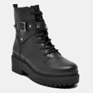 Coturno Bota Feminino Via Marte Tratorado Confortável Casual Cor:PretoTamanho:39 Coturno Bota Feminino Via Marte Tratorado Confortável Casual Cor:PretoTamanho:39