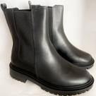 Coturno Branco Off/Preto Vizzano