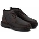 Coturno Casual Conforto Couro Marrom - RT8004NBKCFE