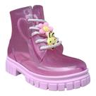 Coturno Chloe Infantil Menina Luelua Transparente Abelhinha