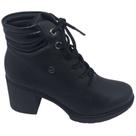 Coturno Dakota - Feminino - Preto