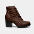 Coturno Dakota Salto Bloco Marrom Coturno Dakota Salto Bloco Marrom