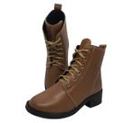 Coturno Feminino Caramelo Miss Shoes