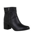 Coturno Feminino Couro Conforto Bottero Salto Grosso 346907 - Preto - 34 Coturno Feminino Couro Conforto Bottero Salto Grosso 346907 - Preto - 34