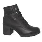 Coturno Feminino Dakota Salto Bloco Cadarço