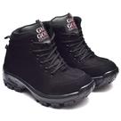 Coturno Feminino Original GM GOD C.A bico PVC REF: 02 NOBUCK