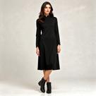 Coturno feminino preto elegante estilo inverno 26. Coturno feminino preto elegante estilo inverno 26.