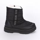 Coturno Infantil Kidy Trendy Comfy Preto Com Pelinho