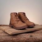 Coturno Kidy Walk Caramelo Marrom -