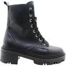 Coturno Luana Napa Preto Feminino