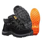 Coturno Masculino Adventure em Couro Para Trilha Trekking Palmilha Gel Confortável Para Trabalho