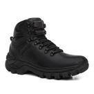 Coturno Masculino Bota de Couro Legítimo Original Com C.A