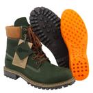 Coturno Masculino Bota em Couro Produto de Alta Qualidade Cor Verde