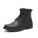 Coturno Masculino Cano Medio Bota Classica Nebraska Legitimo Confortavel cor Preto
