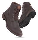 Coturno Masculino Casual Bota Ziper Lateral Vegano
