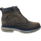 Coturno Masculino Casual Dia a Dia Passeio Trabalho em Couro Bico Redondo Calce Fácil Conforto Pegada 181802