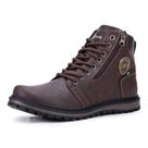Coturno Masculino Com Ziper Modelo Novo Crshoes 9013