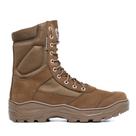 Coturno Masculino Militar Couro Acerto Selva Cano Alto