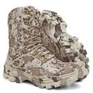 Coturno Militar Bege Masculino Camuflado -310