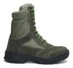Coturno Militar médio Selva Em material sintético Militar
