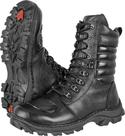 Coturno Tático Force Militar Couro, Macio Flother, Motocicli