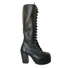 Coturno Vilela Boots Salto Couro Legítimo Envernizado ou Fosco Elegância, Estilo, Atitude e Durabilidade