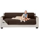 Couch Slip Cover Sofa Shield, protetor de almofada grande, chocolate