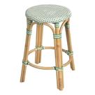 Counter Stool Butler Specialty Company Tobias Rattan branco/verde