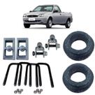 Courier Kit Lift Elevar Dianteiro 3,5cm Traseiro 2cm Prol 2"