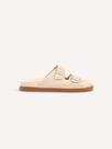 Couro Fivelas Off White