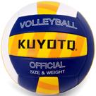 Couro PU KUYOTQ de voleibol com 3 mm de espessura, tamanho oficial 5
