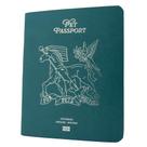 Couro PU premium Pet Passport United Pet Club Color