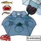 Covo Armadilha Lorben para Camarão Lambari 6 Bocas Guarda Chuva GT6275
