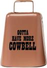 Cow Bell Bevin Bells tem que ter mais Cowbell Medium Copper
