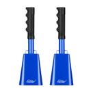 Cow Bell Eastar de 10 polegadas com alça, pacote com 2 unidades, azul