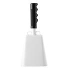 Cow Bell Musfunny Steel com alça Cheering Bell White 25cm